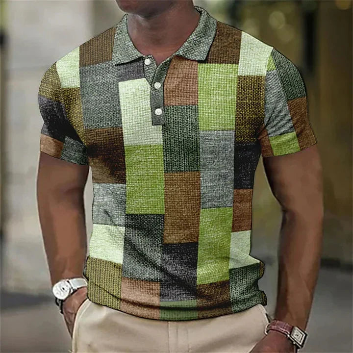 Sebastian - Plaid Polohemd für Herren