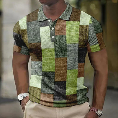 Sebastian - Plaid Polohemd für Herren