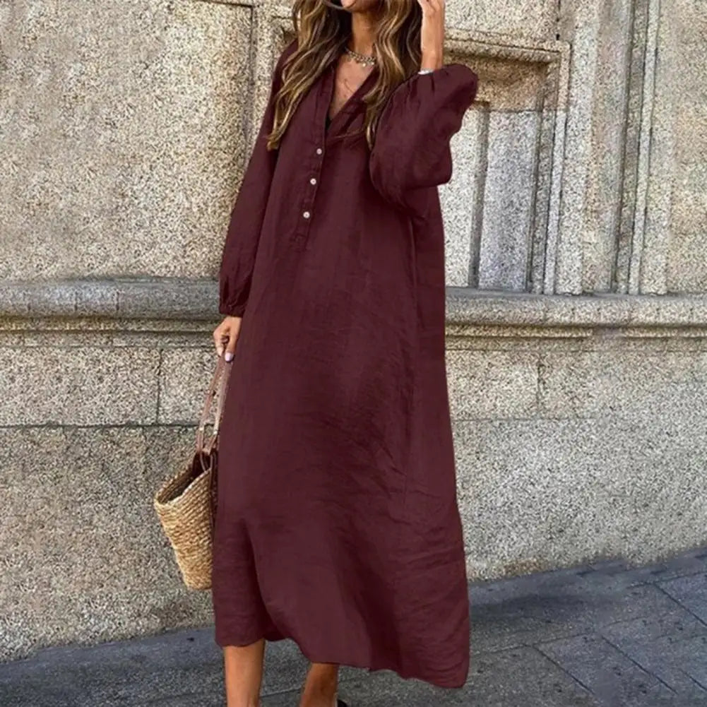 Luna™ - Langärmeliges Midikleid (1+1 GRATIS)