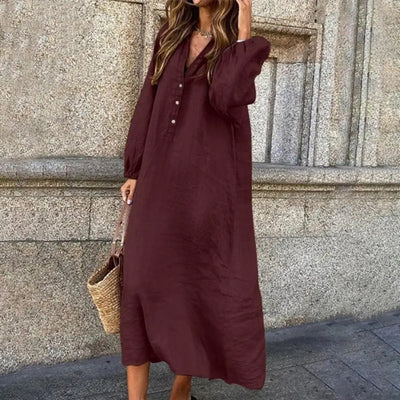 Luna™ - Langärmeliges Midikleid (1+1 GRATIS)