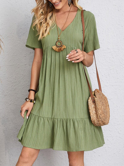 Emma™ - Elegantes Kleid Mit Bauchbedeckung
